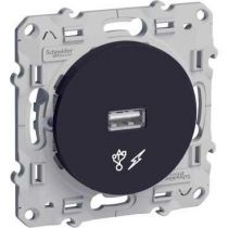 Odace, prise alimentation USB 5V Anthracite (S540408)