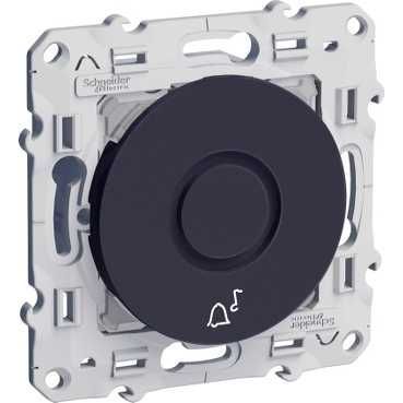 Odace, sonnette lectronique Anthracite, 5 tonalits, 230 V,  vis (S540580)