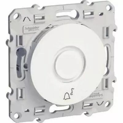 Odace, sonnette �lectronique blanc, 5 tonalit�s, 230 v, � vis