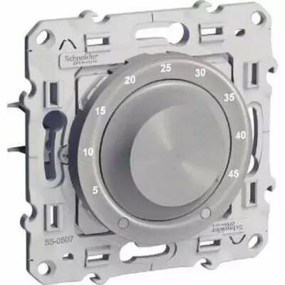Odace, thermostat alu, 10 a pour plancher chauffant, livr� avec sonde