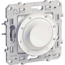 Odace, thermostat blanc, 8 a chauffage / climatisation