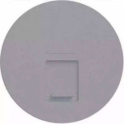 Odace Alu, enjoliveur seul prise RJ45 simple