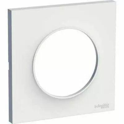 Odace styl, lot de 100 plaques blanc 1 poste