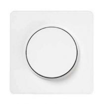 Odace touch, plaque blanc 1 poste