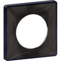 Odace You Noir, plaque de finition support Anthracite 1 poste (S540902Z)