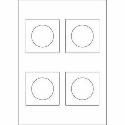 Odace You Transparent, 4 feuilles A4 pr�d�coup�es avec 6 feuillets 1 poste