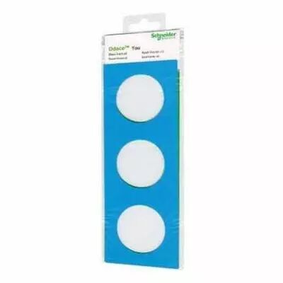 Odace You Transparent, lot de 2 feuillets bleu/vert 3 postes