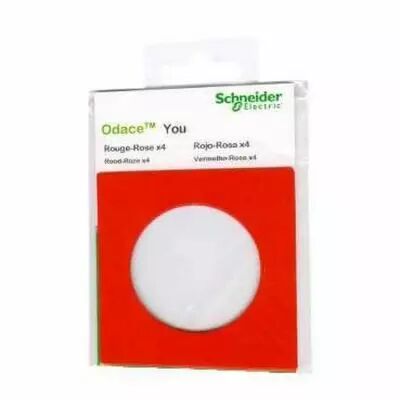 Odace You Transparent, lot de 4 feuillets rouge/rose 1 poste