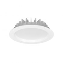 ORION DOWNLIGHT DIAM 195MM MULTI-PUIS 25/30W CCT IP54 BLC AJUST 5ANS (765132)