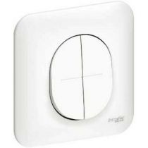 Ovalis lot de 40 double va et vient sans plaque