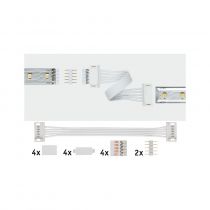 Pack de 2 connecteurs universels blancs MaxLED  (70919 )