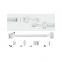Pack de 2 connecteurs universels blancs YourLED  (70918 )