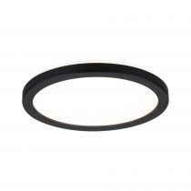 Panneau Atria Shine 11,2W 3000K 190mm 230V noir synthétique (70997)