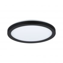 Panneau Atria Shine 11,2W 3000K 190mm 230V noir synthétique (70997)