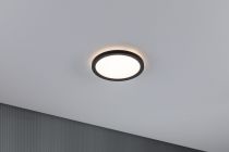 Panneau Atria Shine 11,2W 3000K 190mm 230V noir synthétique (70997)