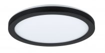 Panneau Atria Shine 11,2W 4000K 190mm 230V noir synthétique (71011)