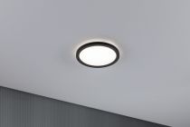 Panneau Atria Shine 11,2W 4000K 190mm 230V noir synthétique (71011)