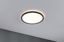 Panneau Atria Shine 16W 3000K 293mm 230V noir synthétique (70998)