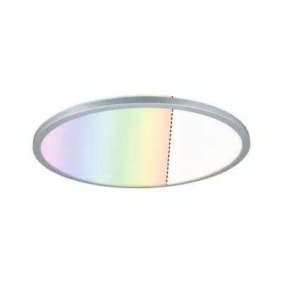 Panneau Atria Shine 20W RGBW 420mm 230V chrome d�p plastique (71019)