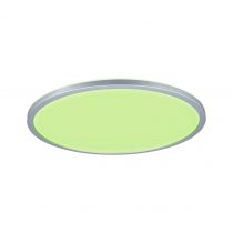 Panneau Atria Shine 20W RGBW 420mm 230V chrome dép plastique (71019)