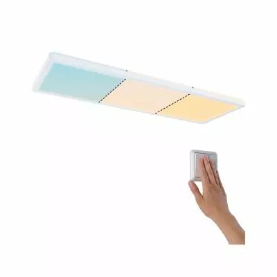 Panneau Atria Shine 22W 3 StepWhiteSwitch 580x200mm 230V blanc plastique (79927)