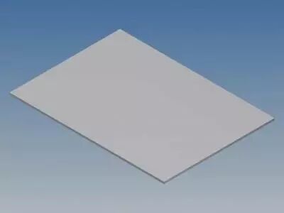 Panneau En Aluminium Pour 10003 / Mc 22 - Argent - 77 X 55 X 1 Mm (TKAPP22.1)