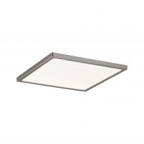 Panneau enc LED Even IP23 carré 12 W 3000 K Nickel mat (92952 )