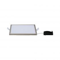 Panneau enc LED Even IP23 carré 12 W 3000 K Nickel mat (92952 )