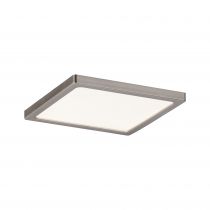 Panneau enc LED Even IP23 carré 8 W 3000 K Nickel mat (92953 )