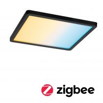 Panneau encastré Areo Varifit 230x230mm 18W TunW Zigbee noir 230V (79967)