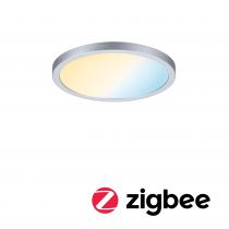 Panneau encastré AREO VariFit IP44 15W TuneW Zigbee 175mm Chrome mat syn (93045)