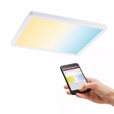 Panneau encastr� AREO VariFit IP44 18W TuneW Zigbee 230x230mm Blanc syn (93048)