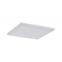 Panneau encastré Even LED IP44 carré 120 mm 8 W Blanc dépoli gradable (92938 )