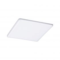 Panneau encastré LED Veluna VariFit IP44 gradable sur 3niveaux carré 215x215mm 21W 3000K Satiné (93062)