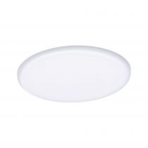 Panneau encastré LED Veluna VariFit IP44 gradable sur 3niveaux rond 185 17W 3000K Satiné (93063)