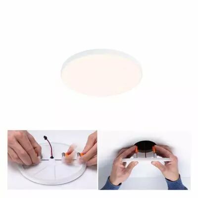 Panneau encastr� Veluna VariFit Edge 120mm 3000K 8,5W blanc 230V (79939)