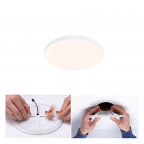 Panneau encastré Veluna VariFit Edge 120mm 3000K 8,5W blanc 230V (79939)