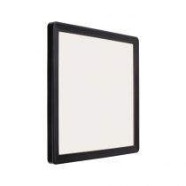 Panneau lamina 230V extérieur carré noir IP44 15W 3000K (94661)