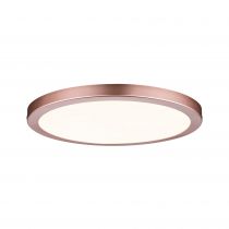 Panneau LED Atria rond 24W Or rose gradable (70872)