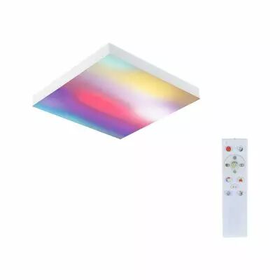 Panneau Velora Rainbow 295x295mm 13,2W dynamic RGWB blanc 230V M�tal (79904)