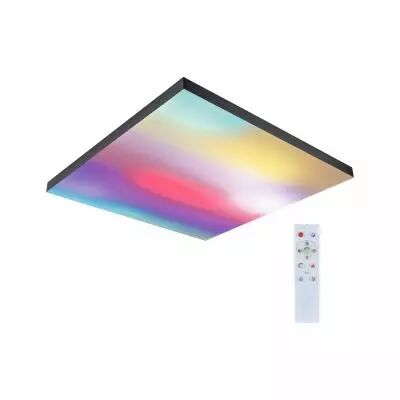 Panneau Velora Rainbow 595x595mm 31W dynamic RGBW noir 230V M�tal (79909)