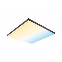 Panneau Velora Rainbow 595x595mm 31W dynamic RGBW noir 230V Métal (79909)