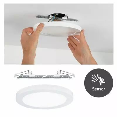 Panneaux encastr�s LED 2in1 Cover-it rond 225mm 1800lm 4000K Blanc d�poli (95391)
