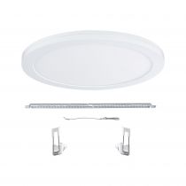 Panneaux encastrés LED 2in1 Cover-it rond 330mm 2460lm 4000K Blanc dépoli (95392)