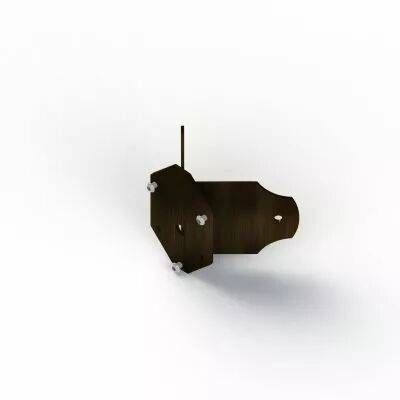 Patte d\'angle A PATINE DOREE (147001009)