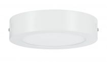 Pavé lumineux LED 170mm 11W 230V blanc mate alu (70641)