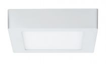 Pavé lumineux LED 170x170mm 10,5W 230V blanc mate alu (70644)