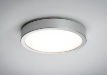 Pavé lumineux LED 220mm 12,7W 230V chrome mate alu (70654)