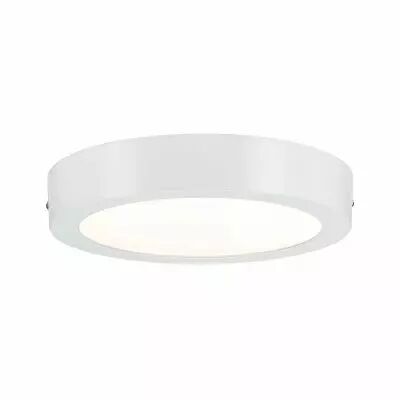 Pav� lumineux LED 220mm 17W 230V blanc mate alu (70642)