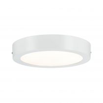 Pavé lumineux LED 220mm 17W 230V blanc mate alu (70642)